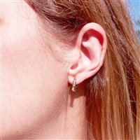 Vicenza - Piazzetta Palladio 2 - Earrings Salvini Woman Eva in Rose Gold Diamante 0.012 Ct 20101387 - 20101387